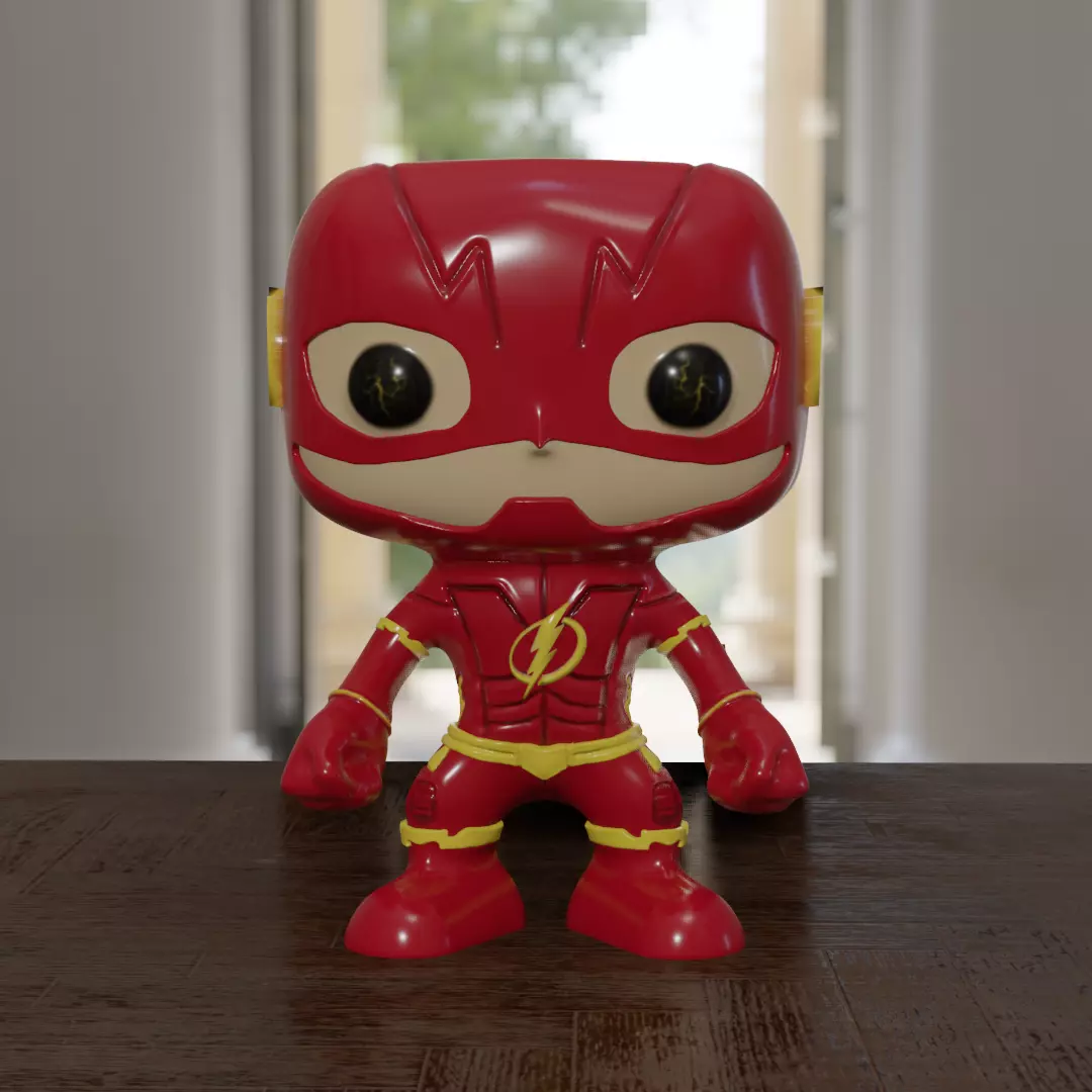 Funko The flash 3D print model