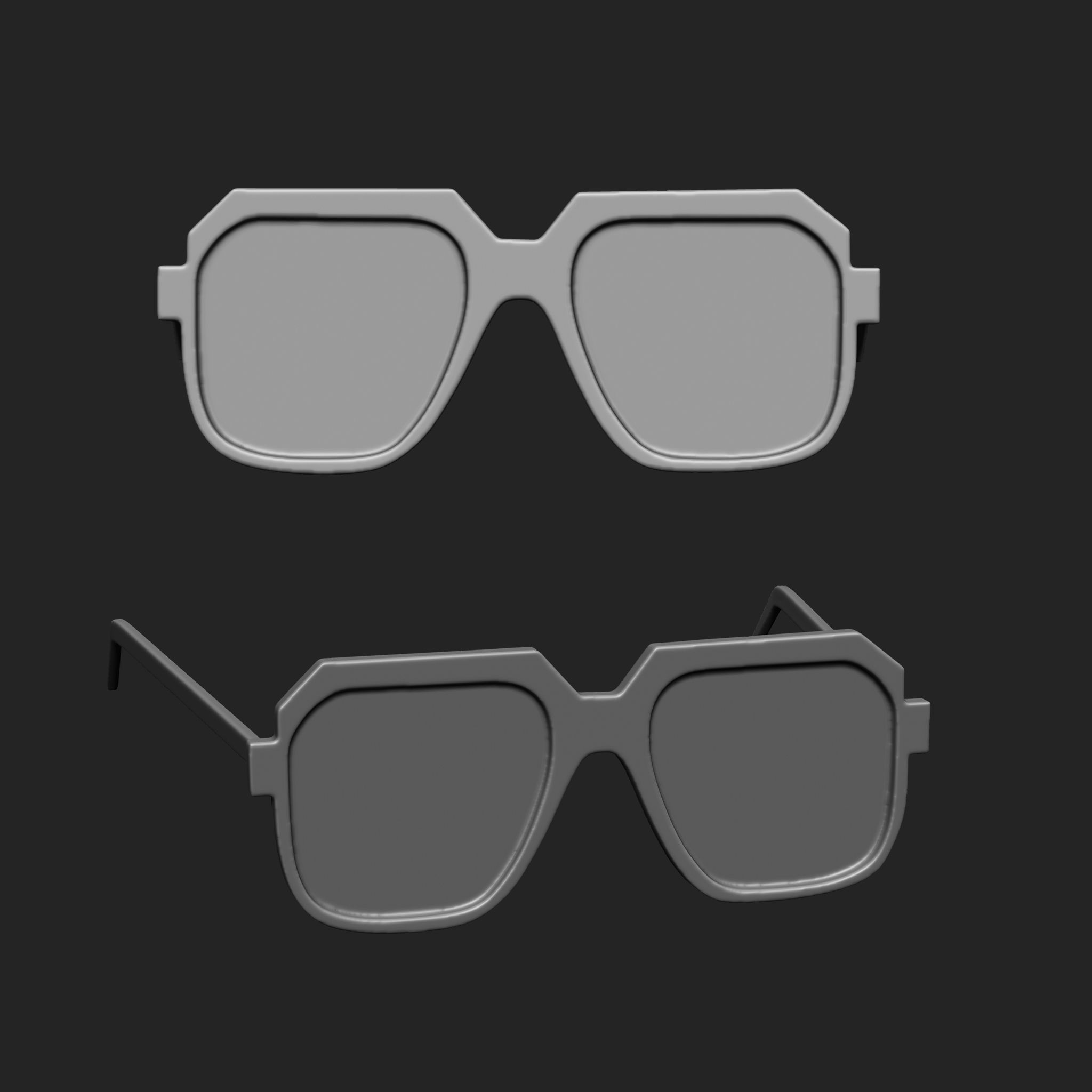 Sunglasses IMM Brush Pack 21 in One Vol 2 3D model_8
