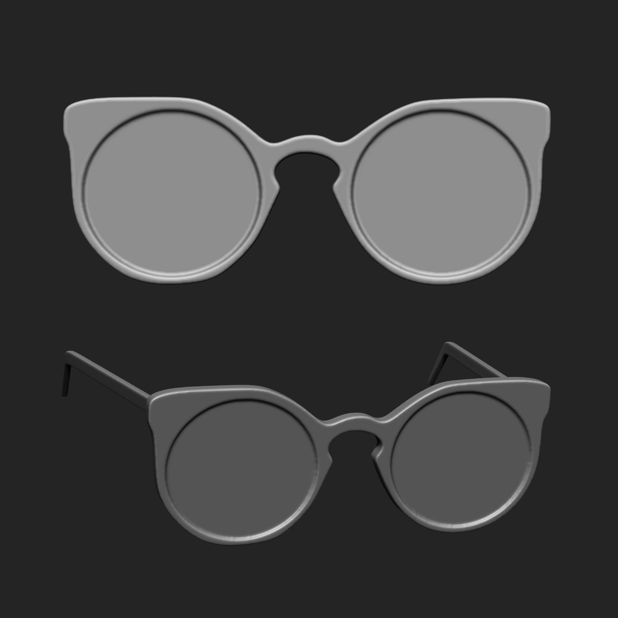 Sunglasses IMM Brush Pack 21 in One Vol 2 3D model_5