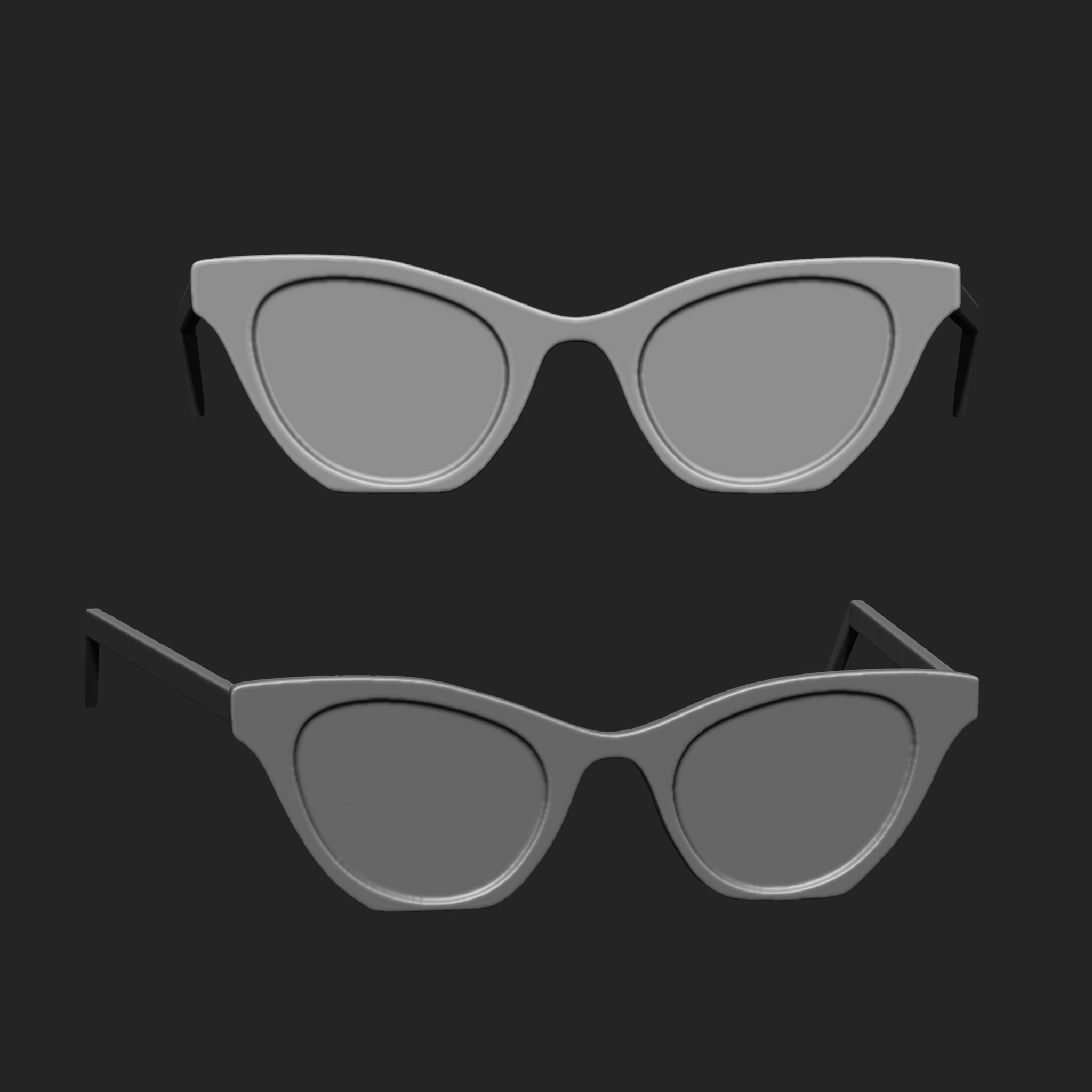 Sunglasses IMM Brush Pack 21 in One Vol 2 3D model_2