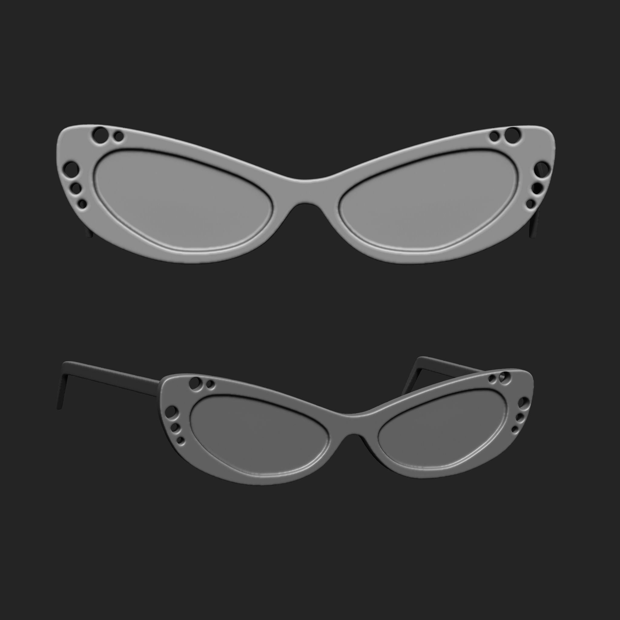 Sunglasses IMM Brush Pack 21 in One Vol 2 3D model_6