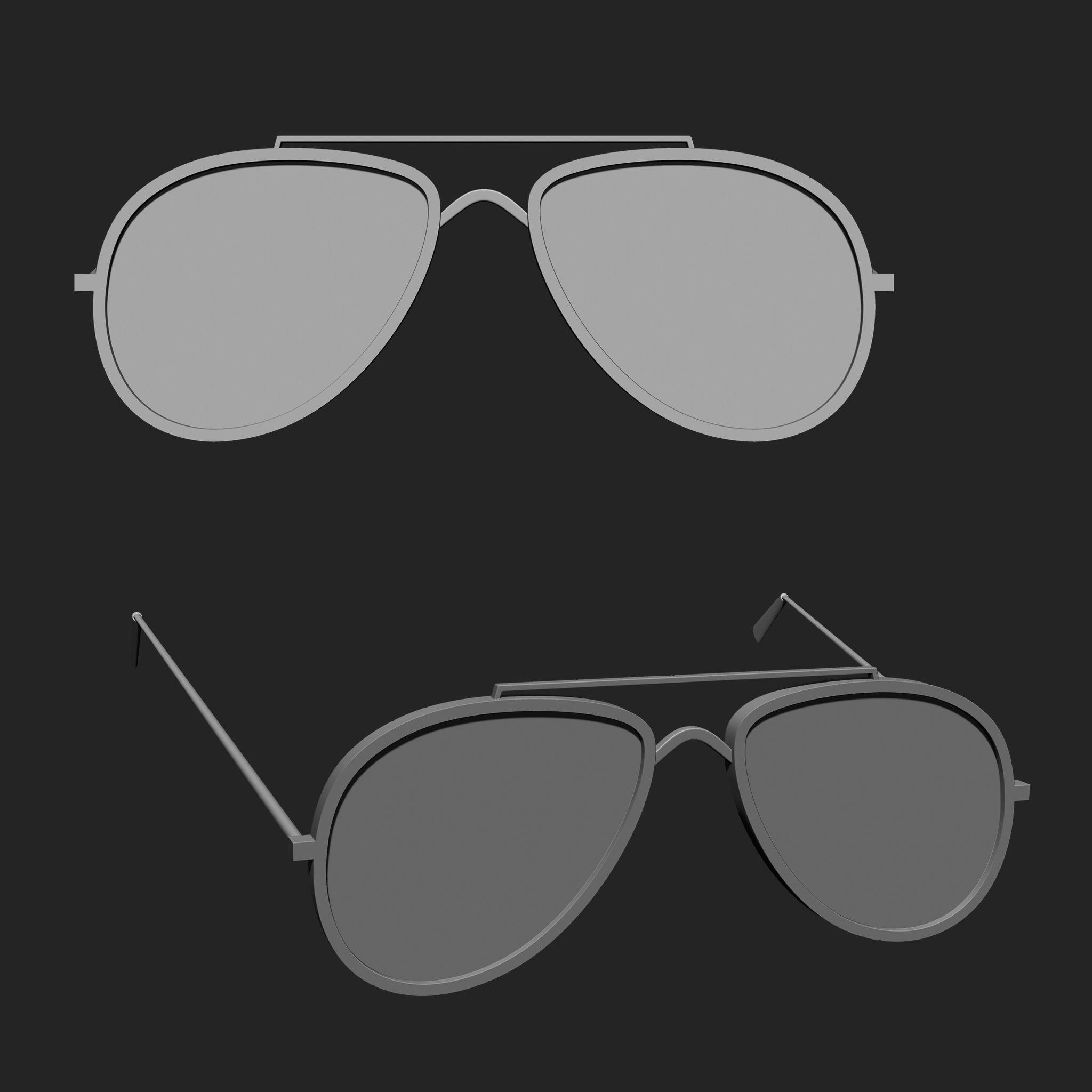 Sunglasses IMM Brush Pack 21 in One Vol 2 3D model_1