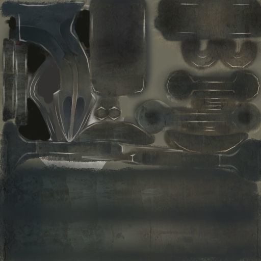 Anchor Lowpoly 3D model_6