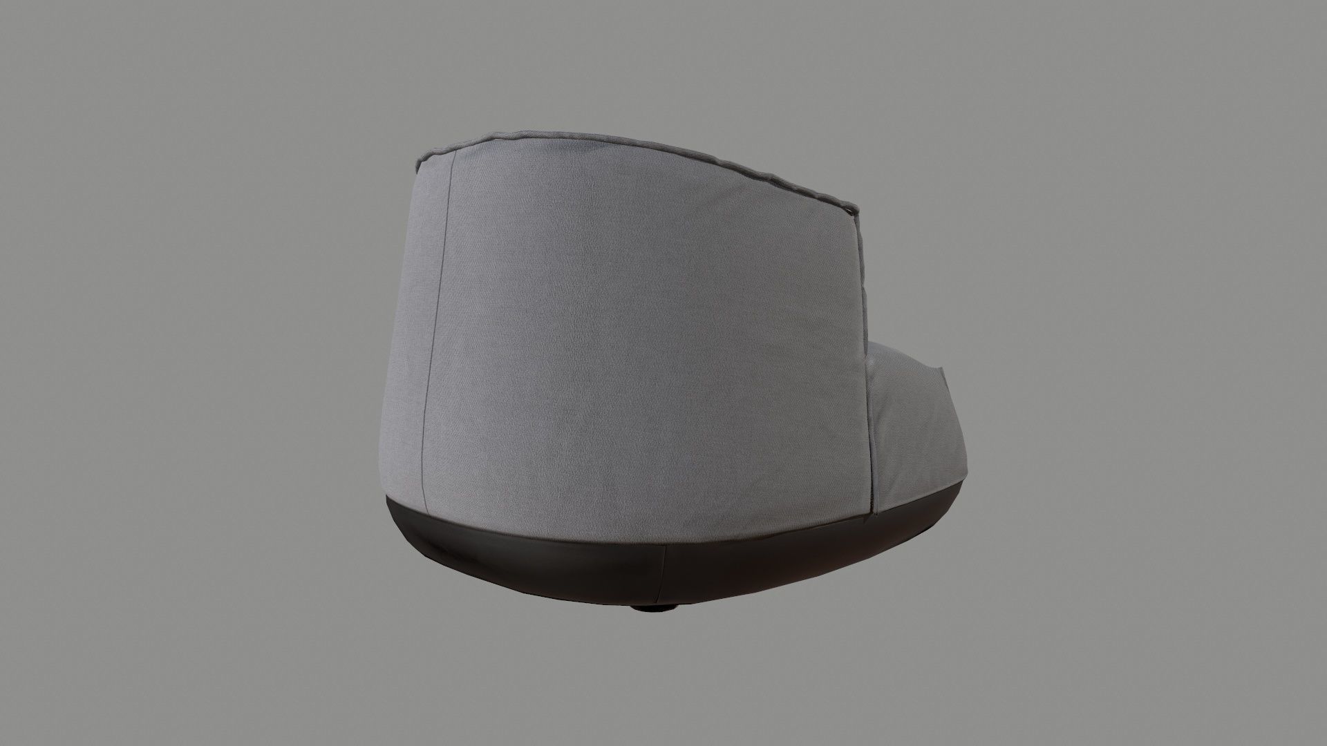 Armchair 04 PBR Low-poly 3D model_3