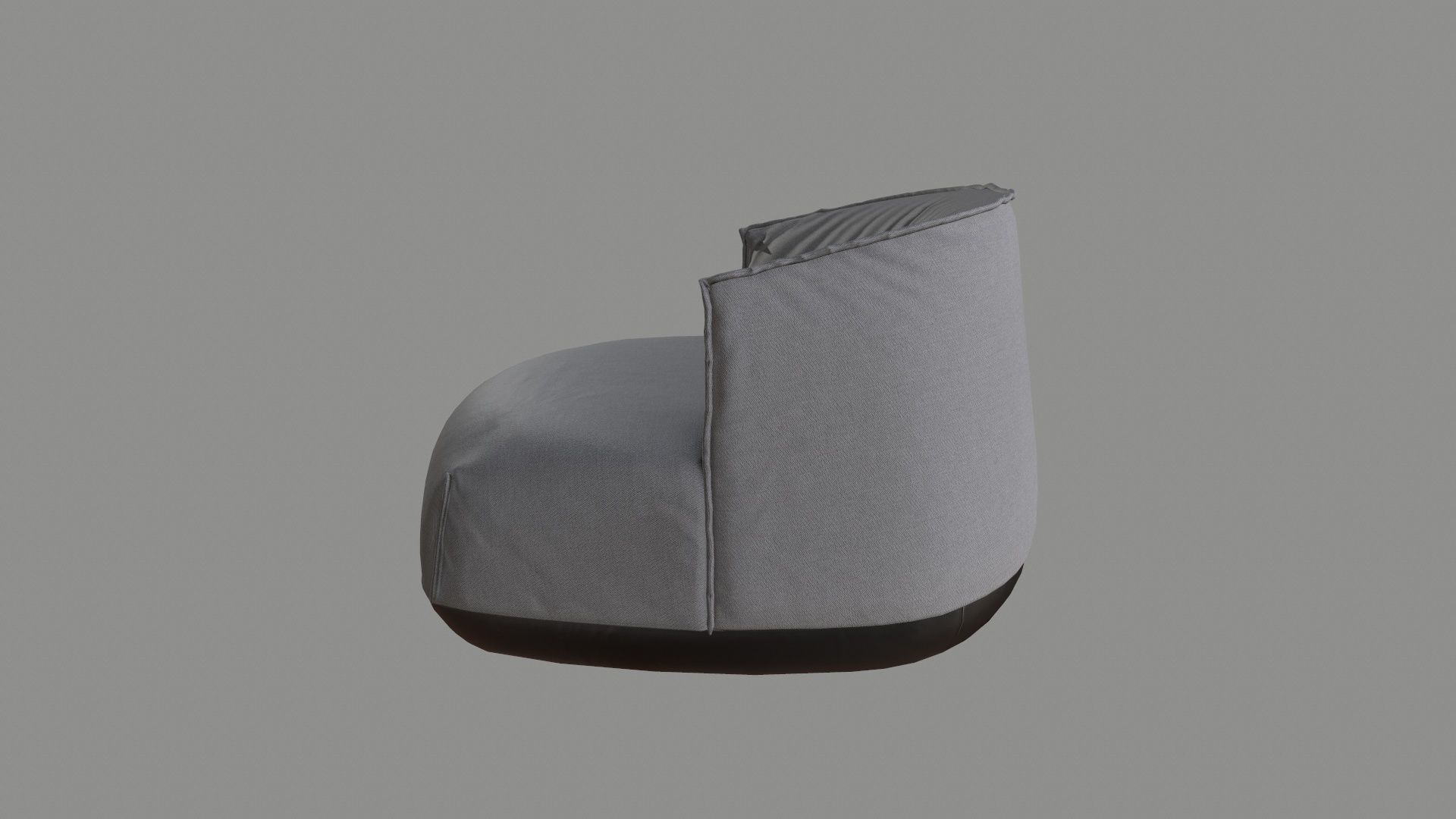 Armchair 04 PBR Low-poly 3D model_2