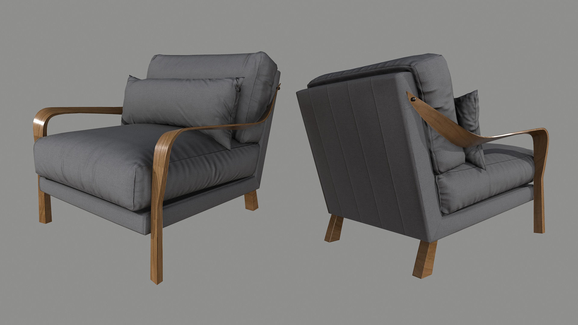 Collection of Armchairs PBR _12