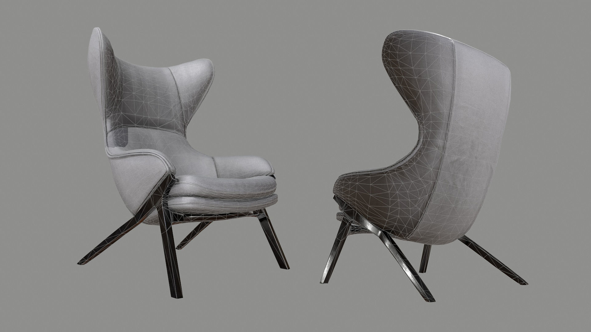 Collection of Armchairs PBR _8