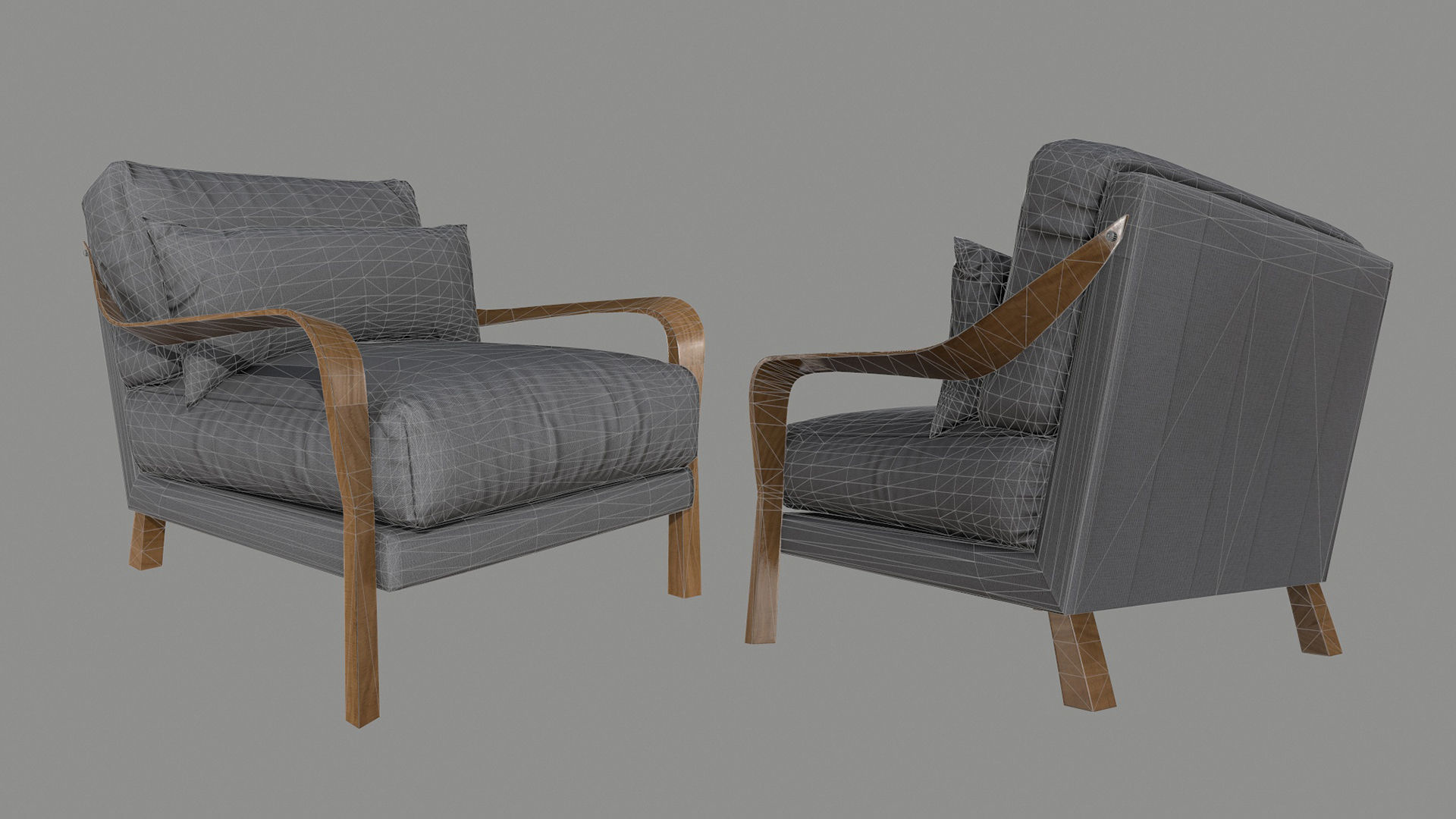 Collection of Armchairs PBR _21