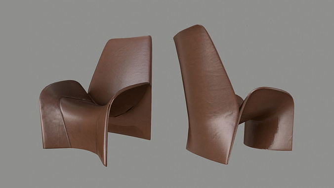 Collection of Armchairs PBR 3D Model Pack 3
