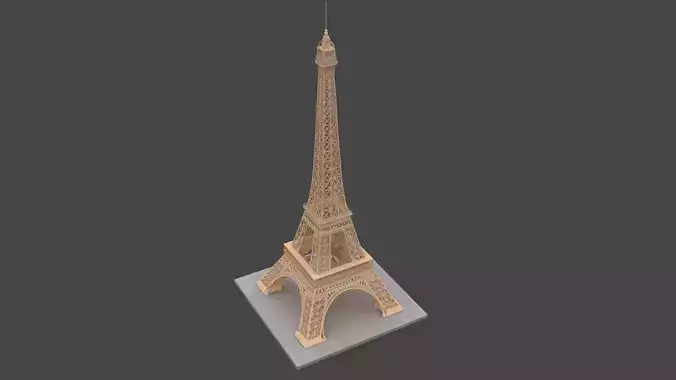 Eiffel Tower France 3D model