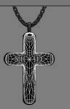 3D Print Ready Cross Pendants Set 3D print model_32