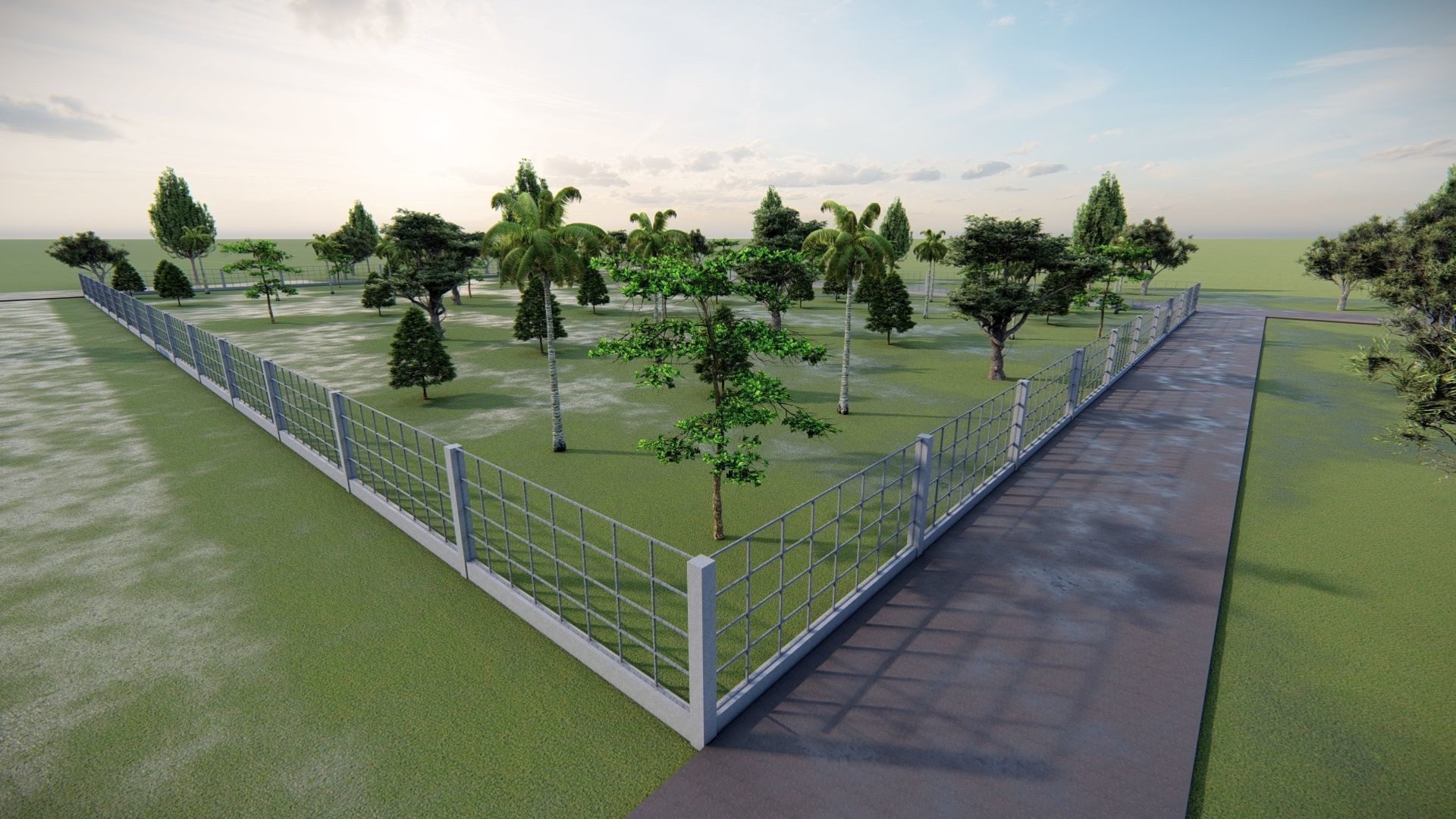 FARM - FENCE 3D model_3