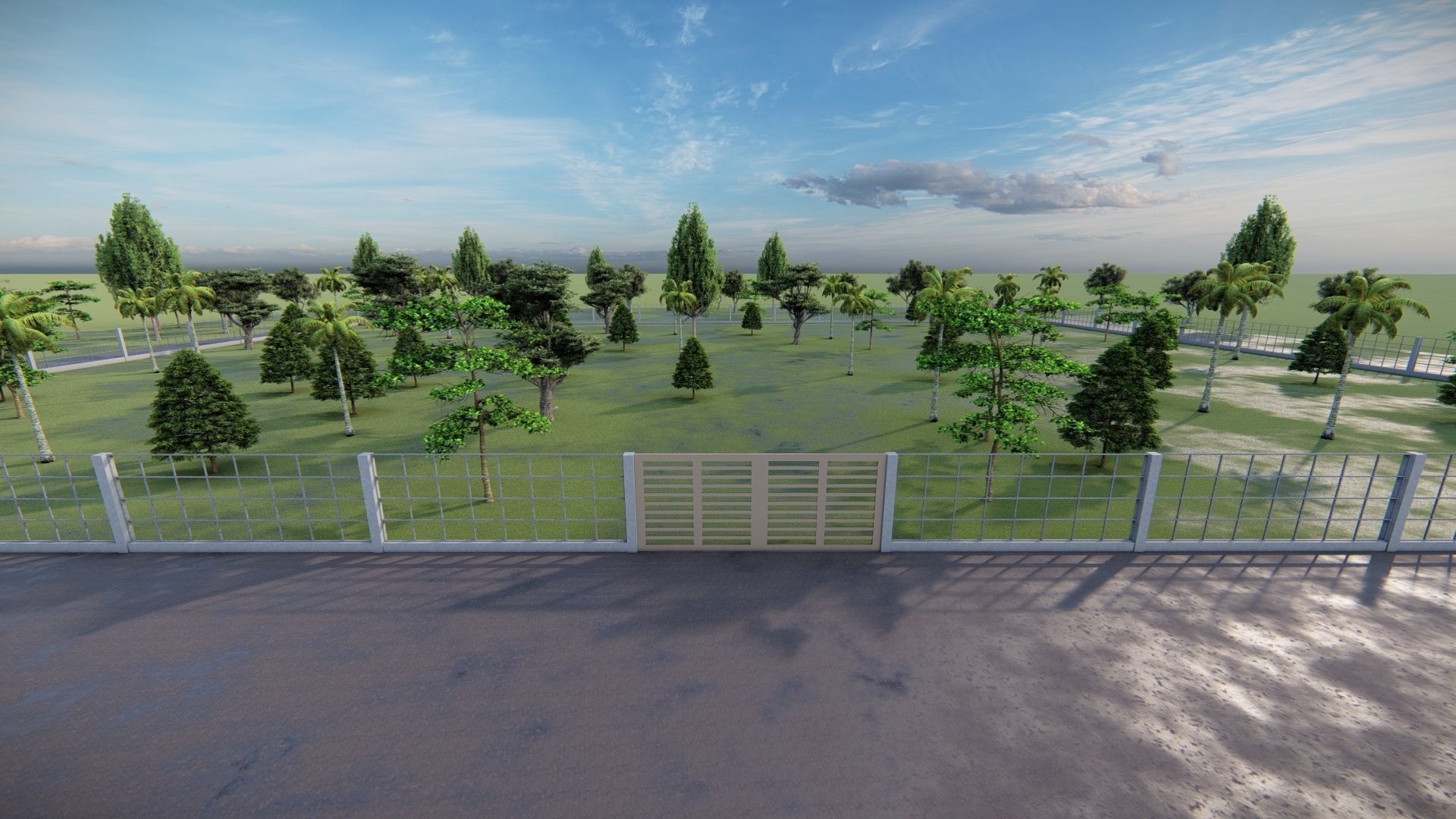 FARM - FENCE 3D model_1