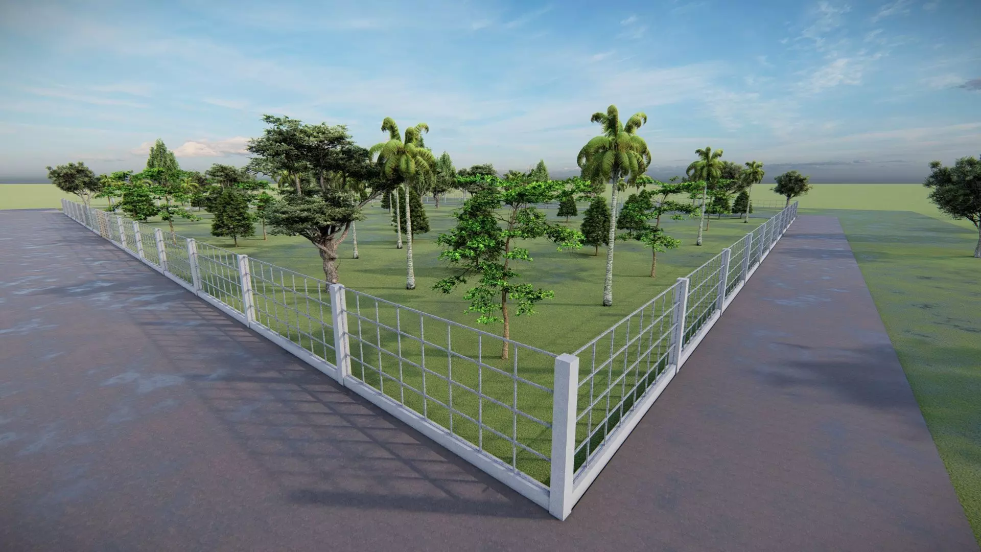 FARM - FENCE 3D model_0