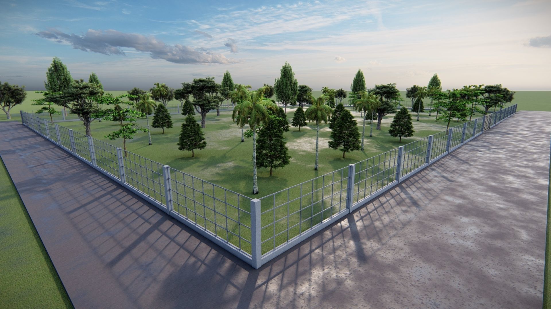 FARM - FENCE 3D model_4