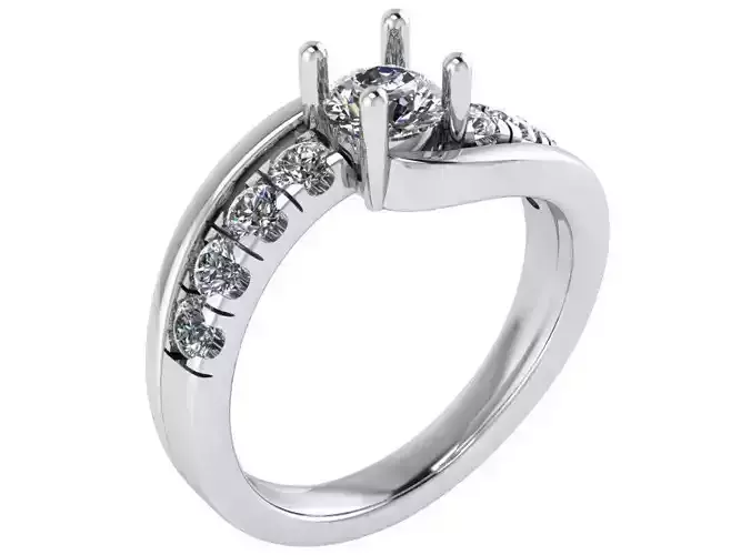Hug Diamond Ring 1052