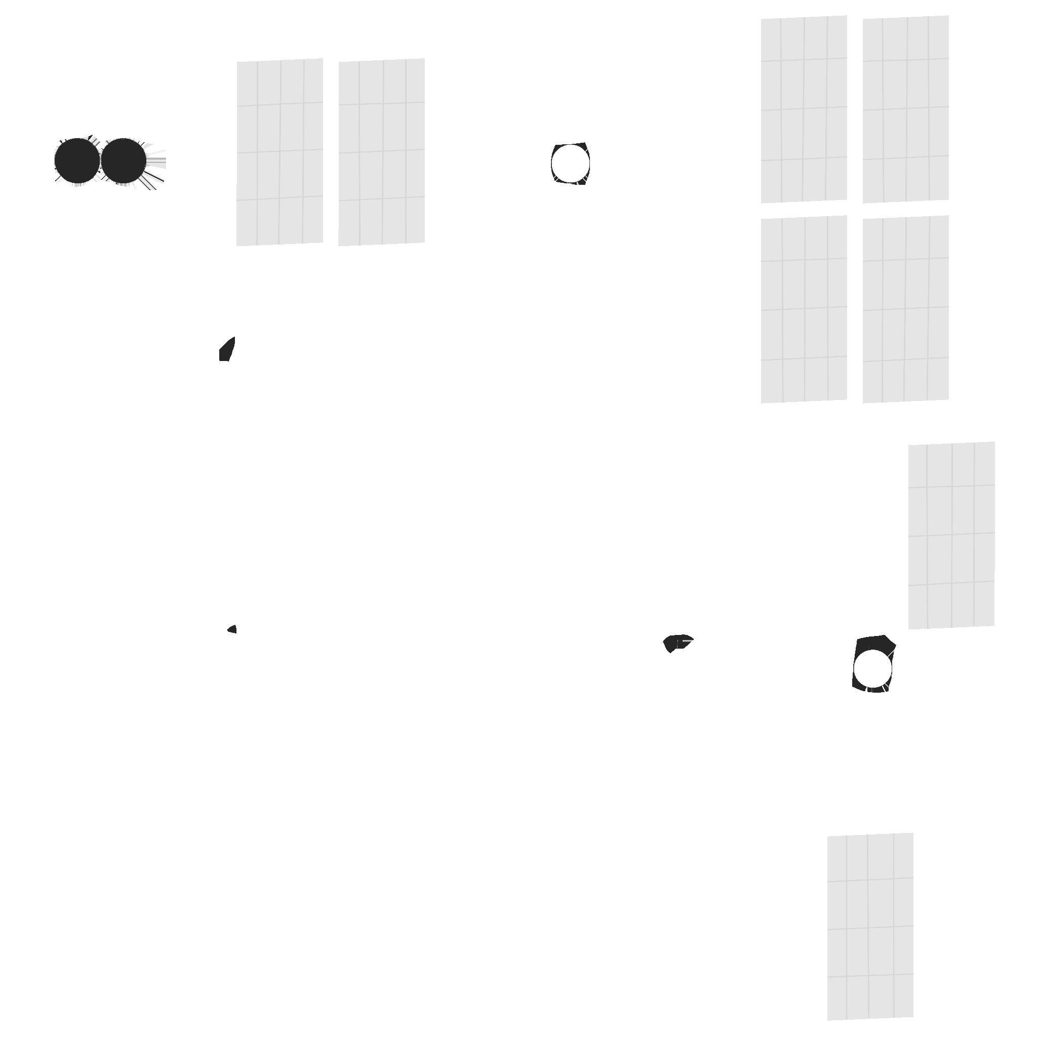 Satellite B08 Aluminum - SciFi Space Design Low-poly 3D model_22