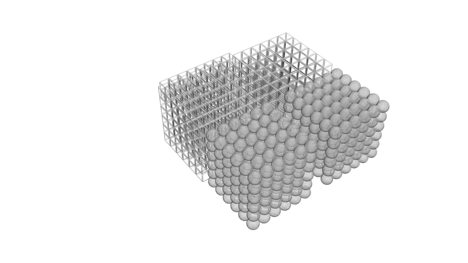 3D Print Ready Magnetic Balls and Cubes For Children As Toy 3D print model_9