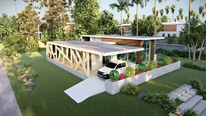 3D HOUSE INTERIOR AND EXTERIOR DESIGN