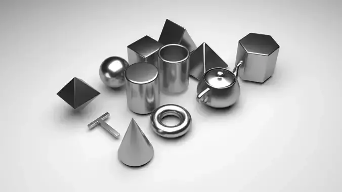 Magnetic Different Geometric Shapes For 3D Printing 3D print model