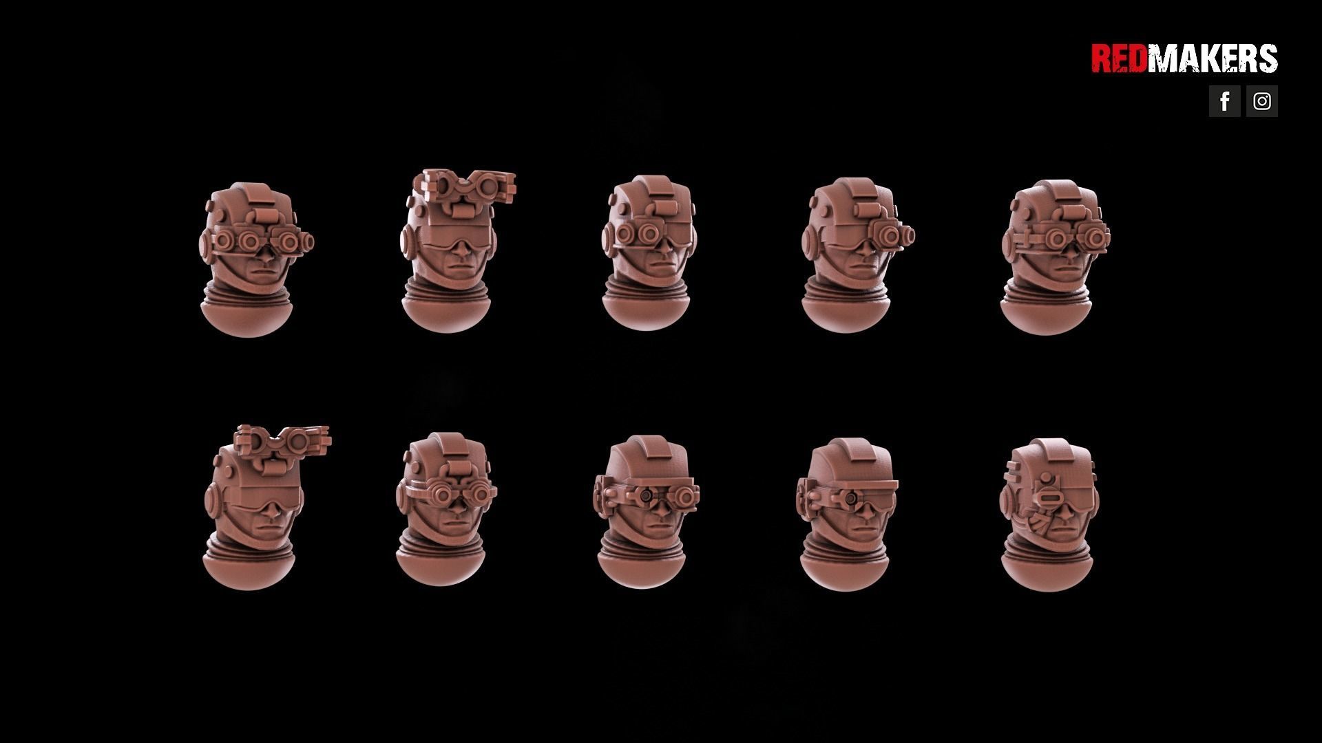 Airborne Division - Snipers of the Imperial Force 3D print model_7