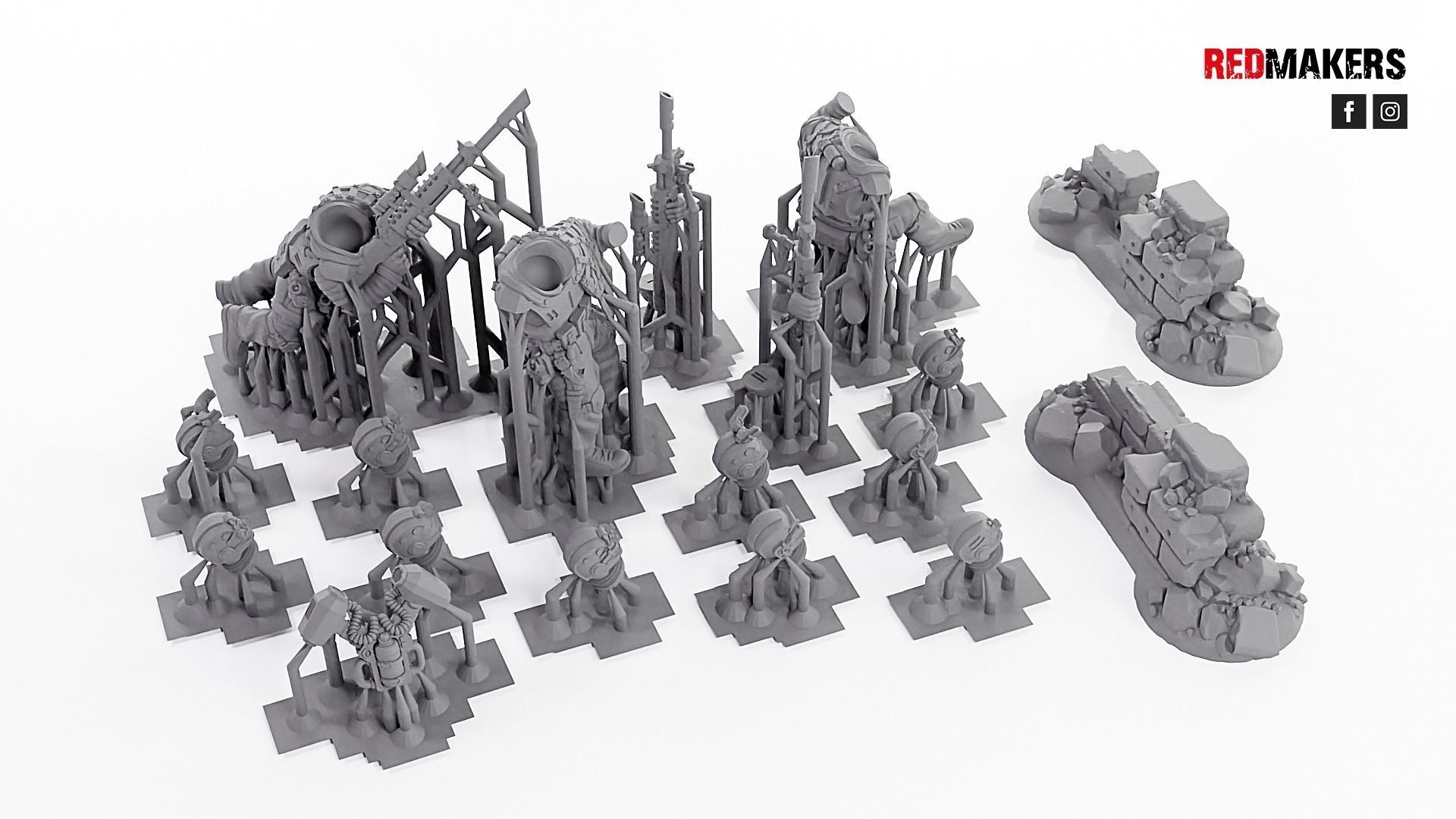 Airborne Division - Snipers of the Imperial Force 3D print model_18