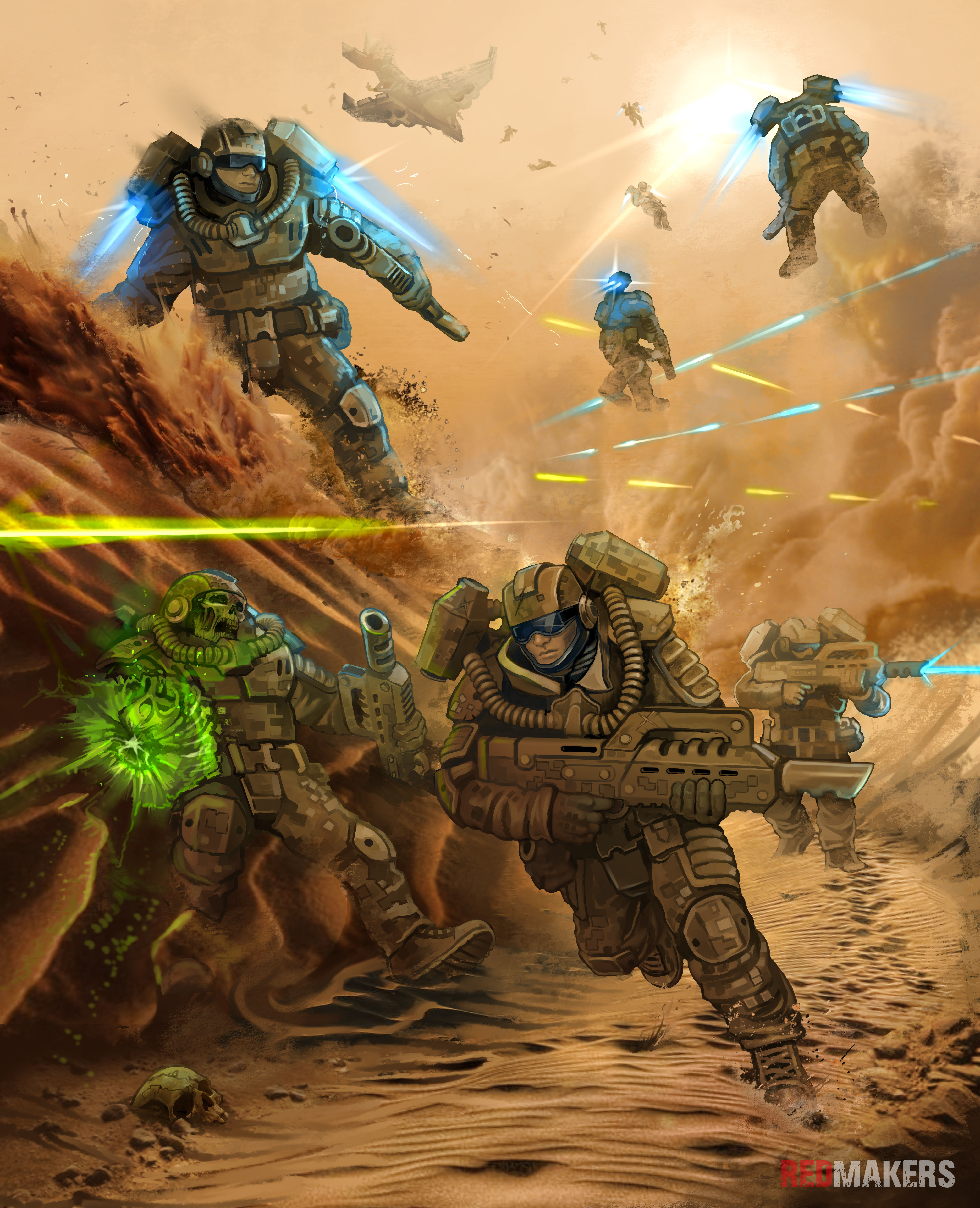 Airborne Division - Snipers of the Imperial Force 3D print model_34