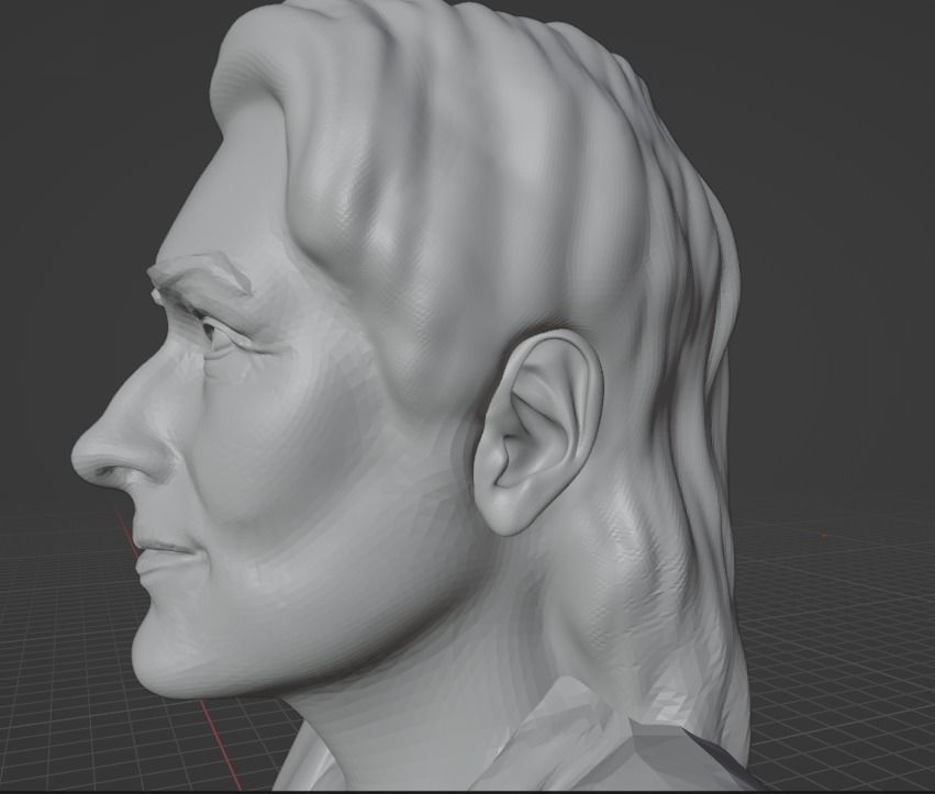 Meryl Streep 3D print model_15
