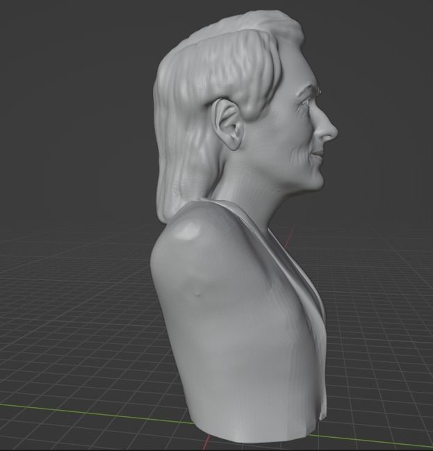 Meryl Streep 3D print model_1