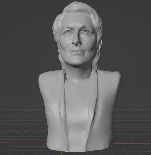 Meryl Streep 3D print model_12