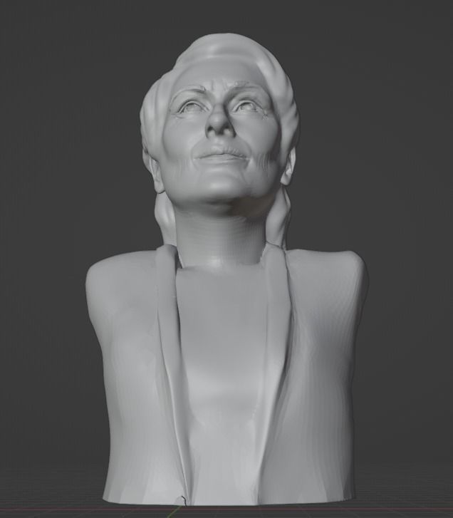 Meryl Streep 3D print model_13