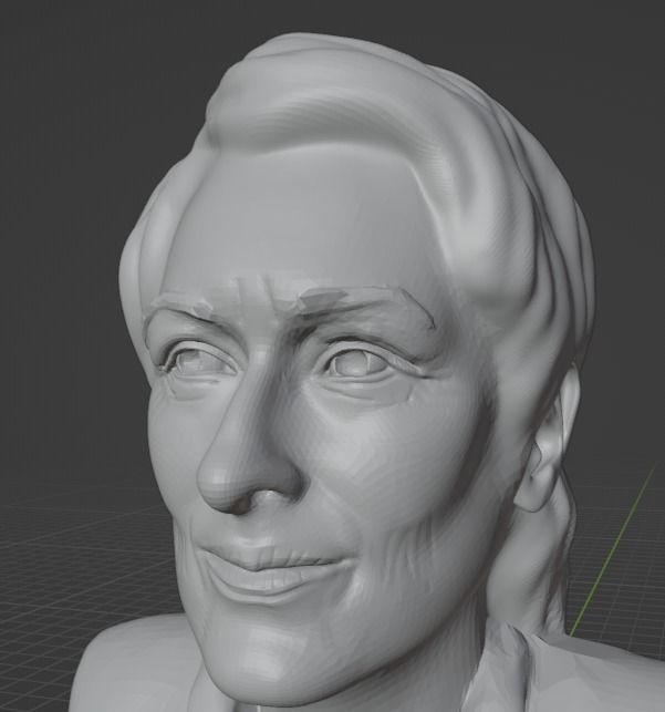 Meryl Streep 3D print model_14