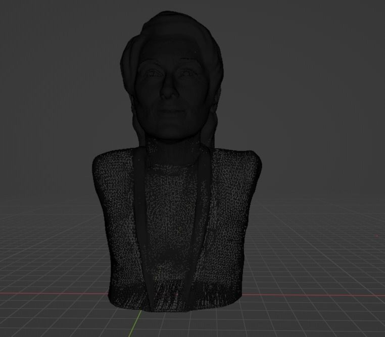 Meryl Streep 3D print model_11