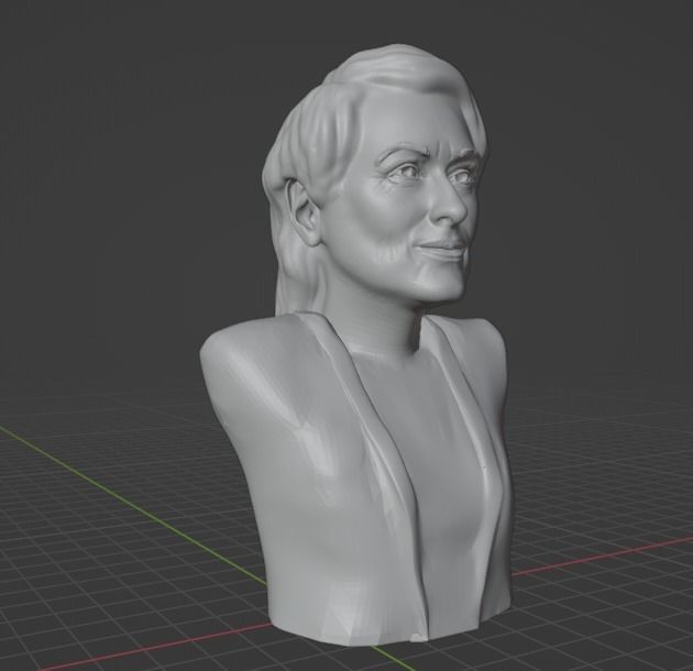 Meryl Streep 3D print model_23