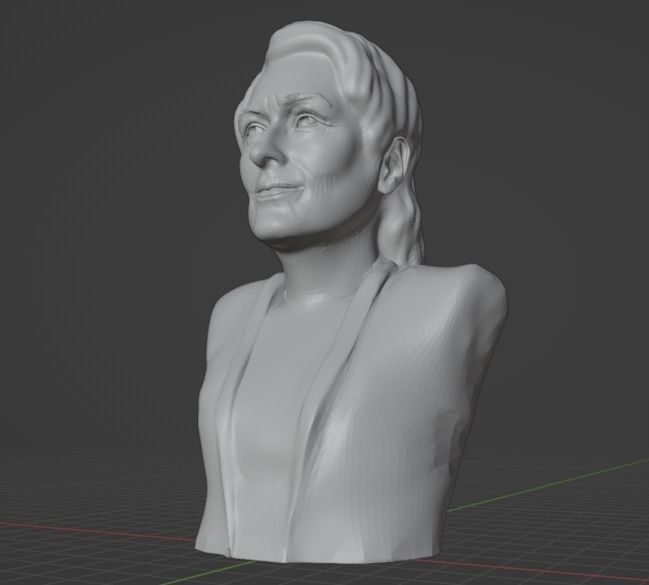 Meryl Streep 3D print model_5