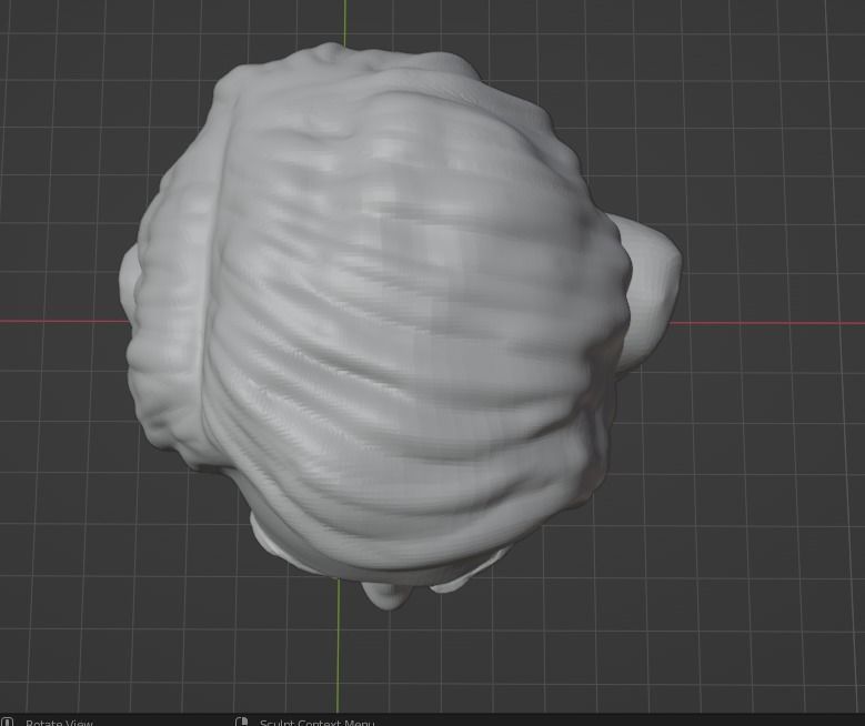 Meryl Streep 3D print model_8