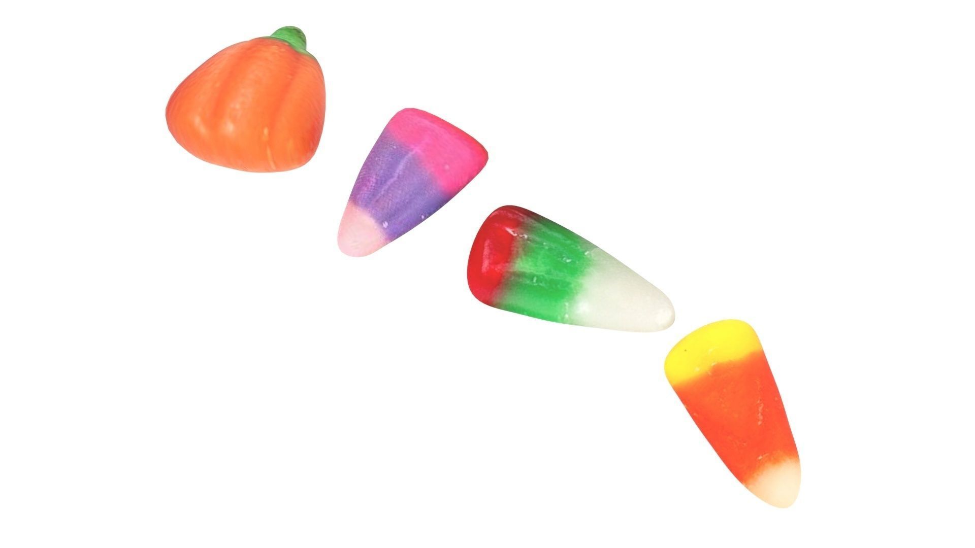 Candy Corns Set 3D model_10