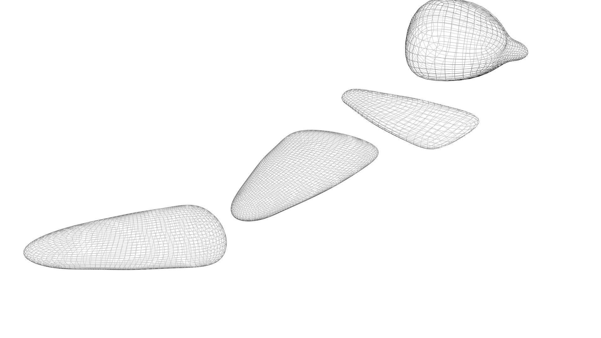 Candy Corns Set 3D model_12