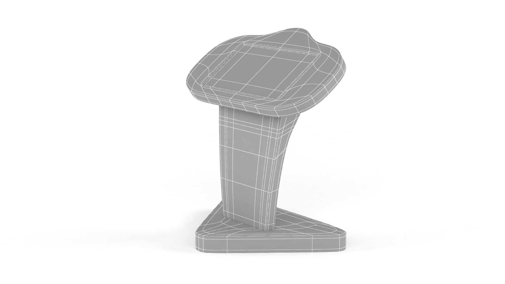 Electronic Kiosk 3D model_8