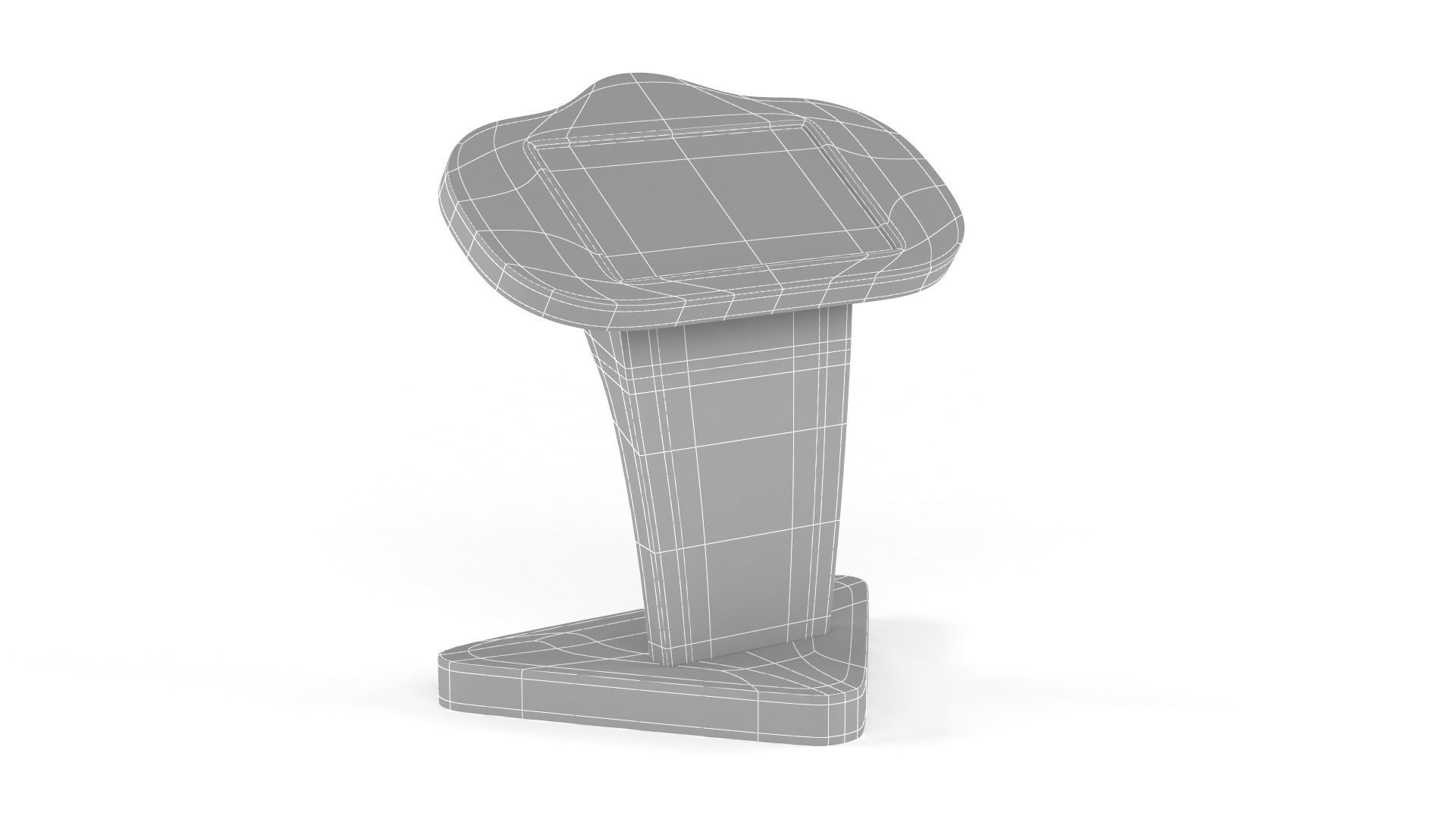 Electronic Kiosk 3D model_11