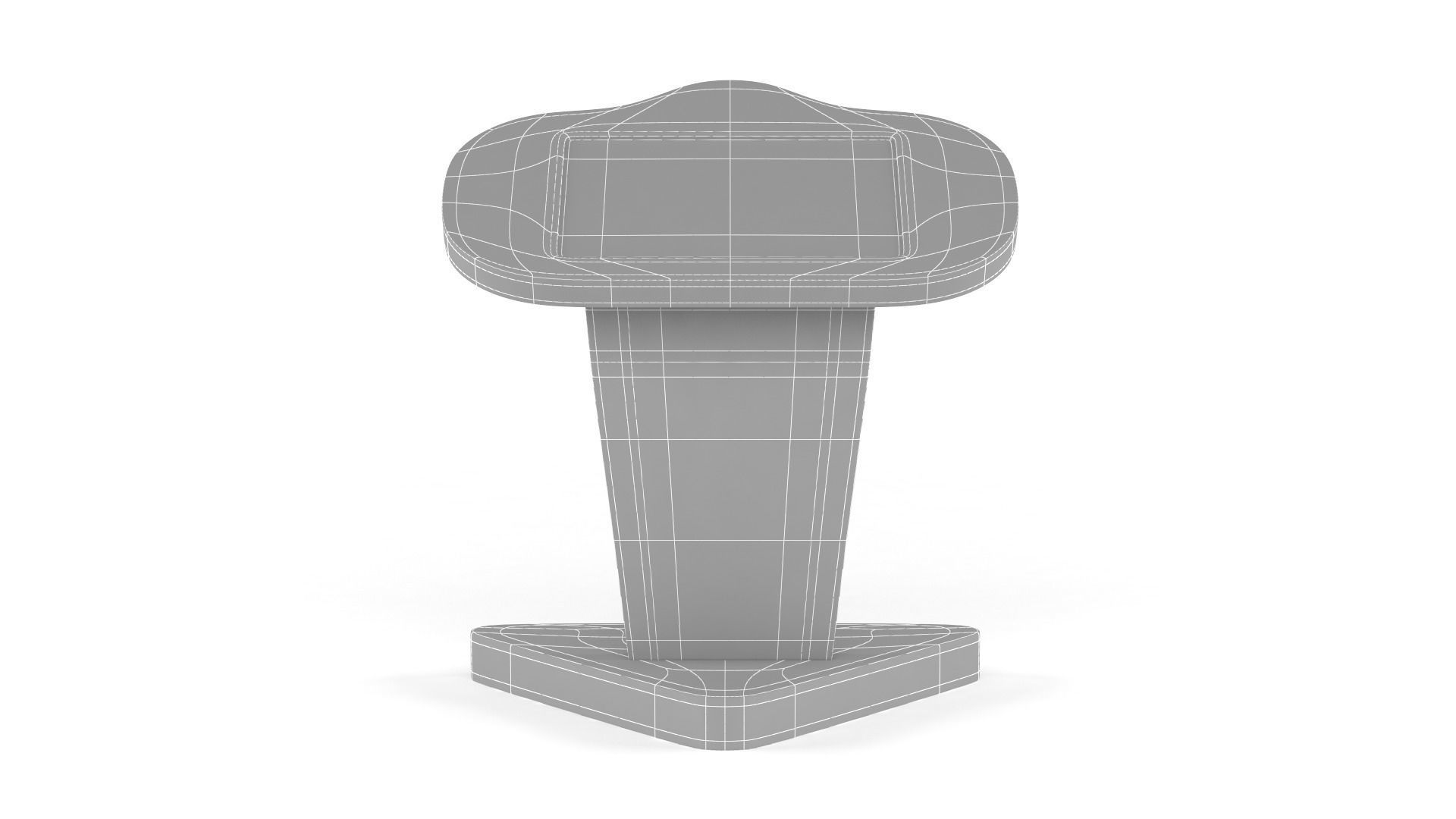 Electronic Kiosk 3D model_7