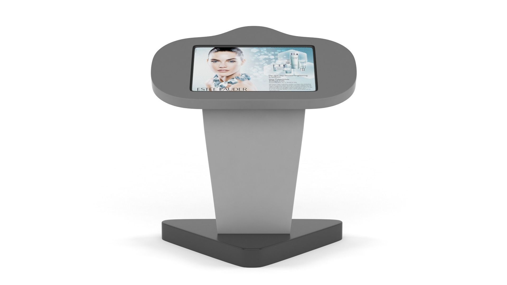 Electronic Kiosk 3D model_2