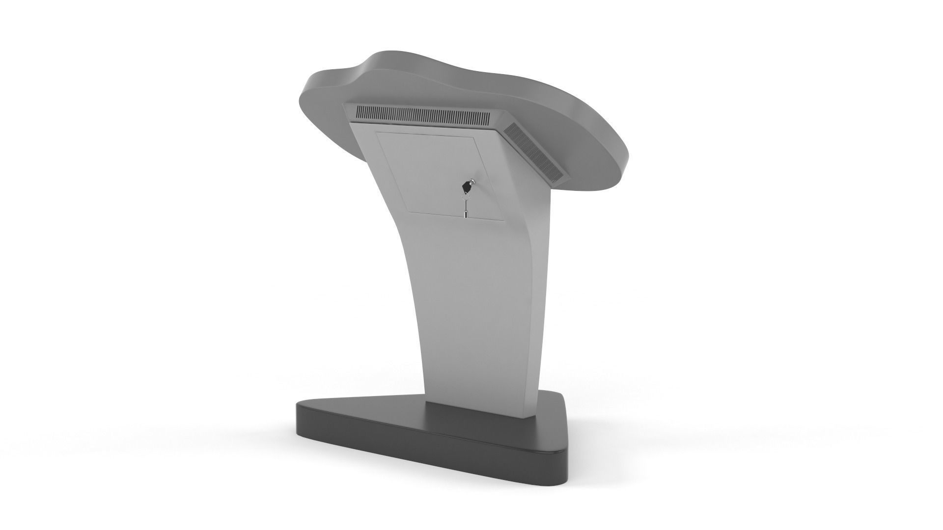 Electronic Kiosk 3D model_4