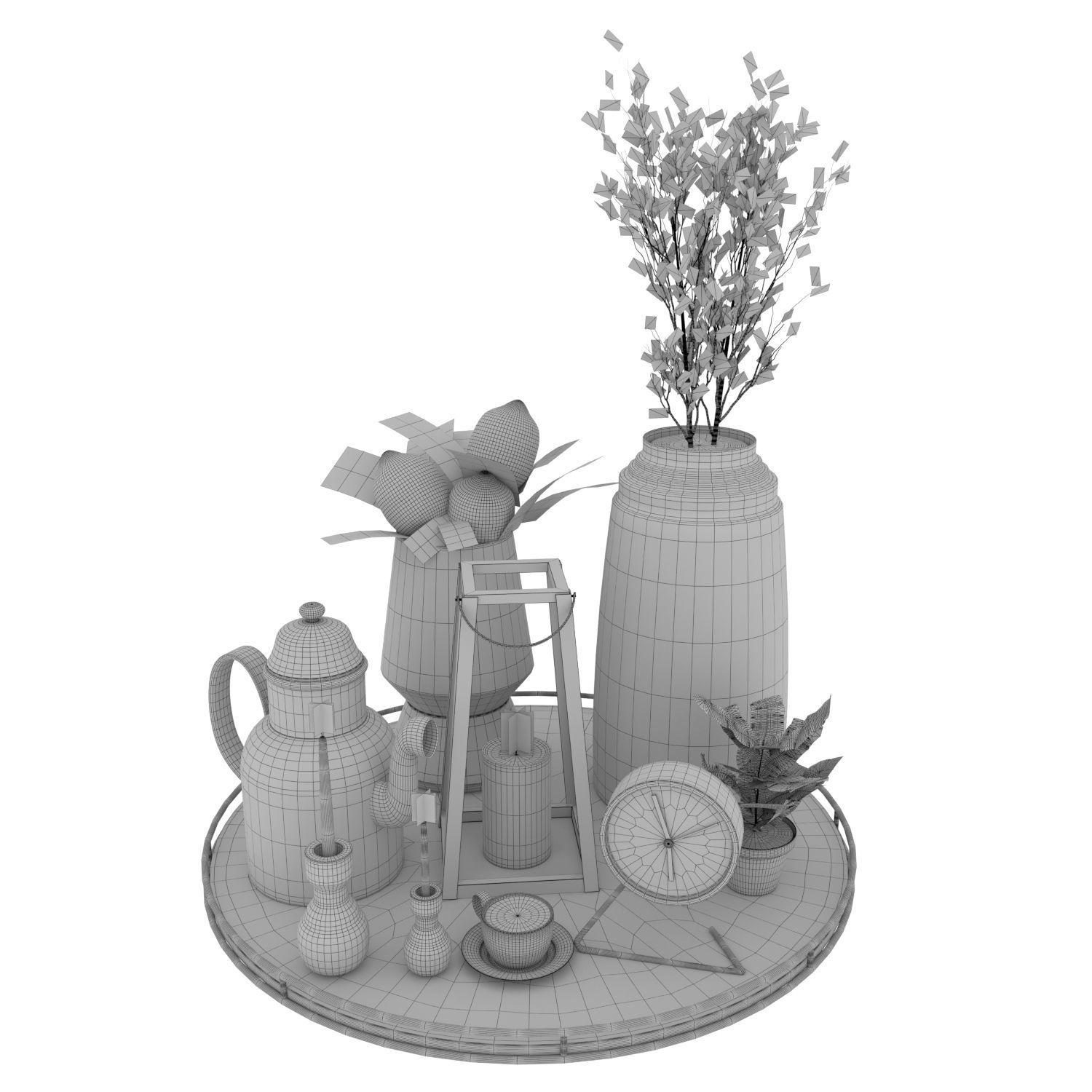 decoration 72 Low-poly 3D model_4