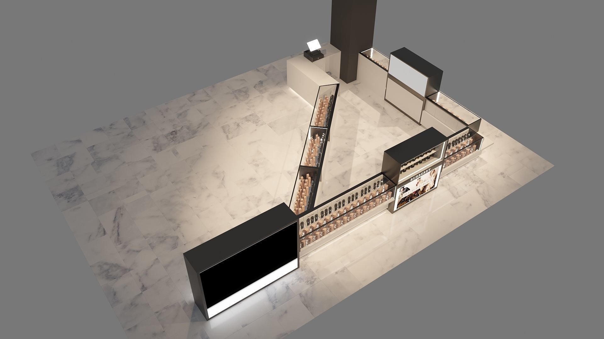 BEAUTY STORE FULL 3D SCENE 3D model_6