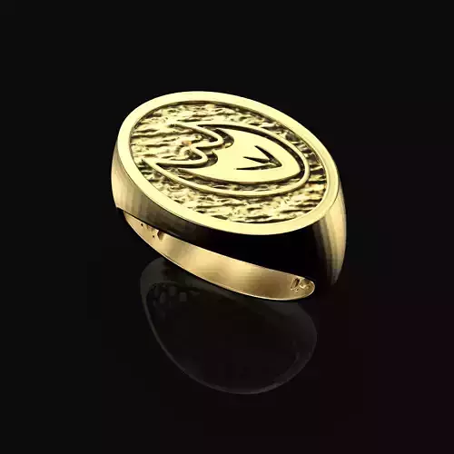 Anaheim Ducks Ring Fan Signet NHL Hockey