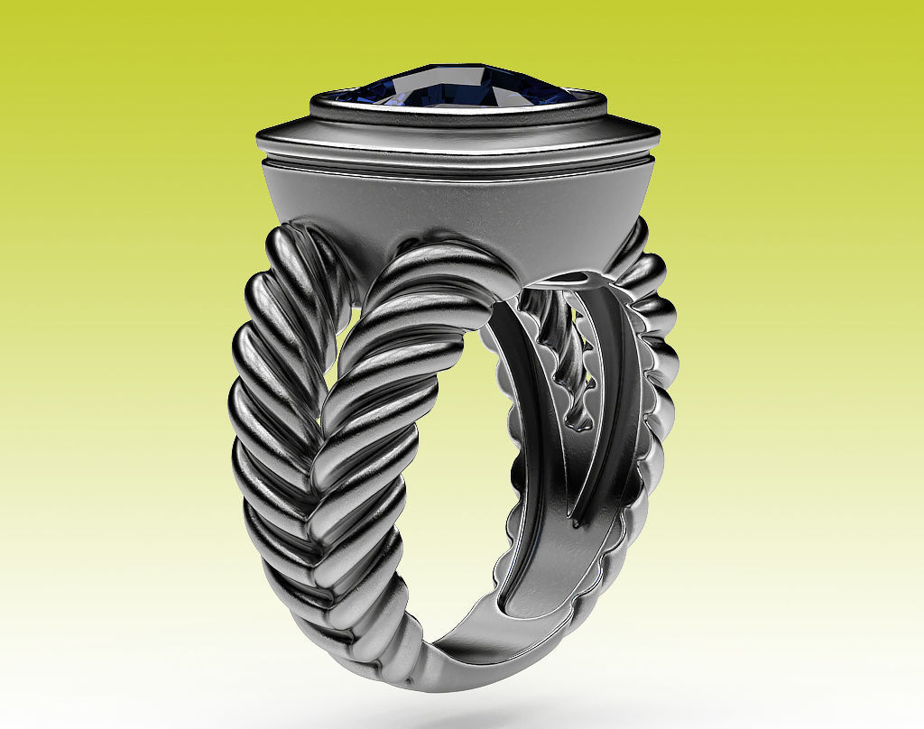 Ring Albion 3D print model_2