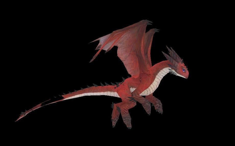 Decanin dragon 3D model_1