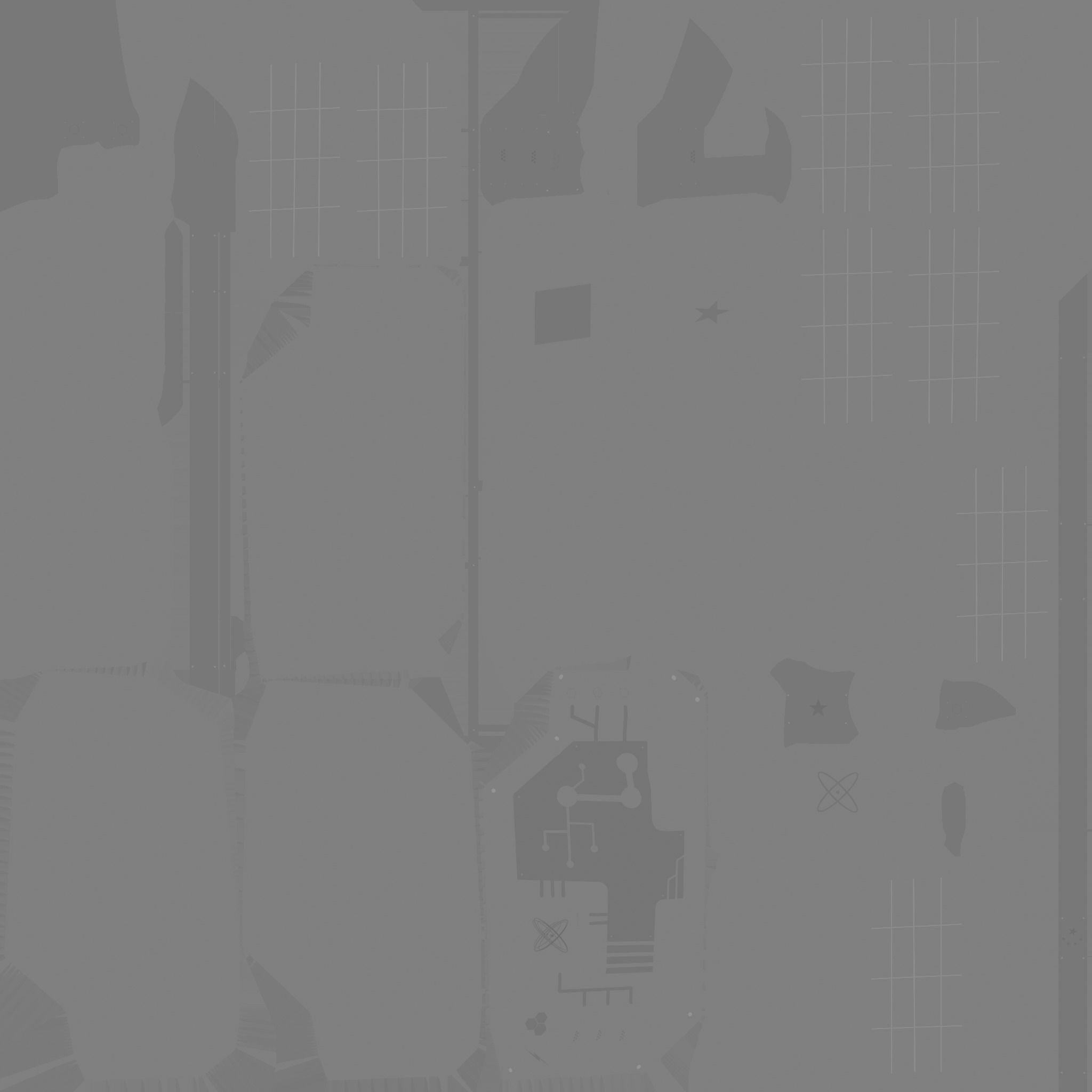 Satellite B10 China - SciFi Space Design Low-poly 3D model_21