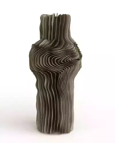 Vase - Bottle ceramic abstract